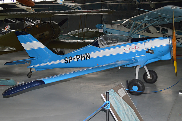 Samolot Kukułka na ekspozycji Muzeum Lotnictwa w Krakowie, fot. A. Wilson, flickr.com