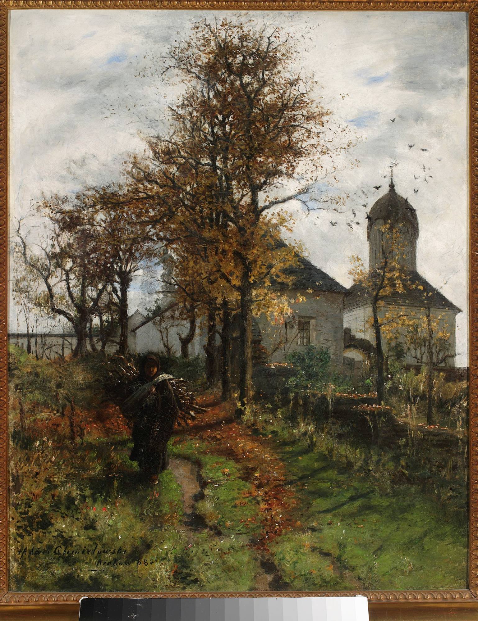 Adam Chmielowski, Opuszczona plebania, 1888, Muzeum Narodowe w Warszawie, licencja PD, źródło: Cyfrowe MNW